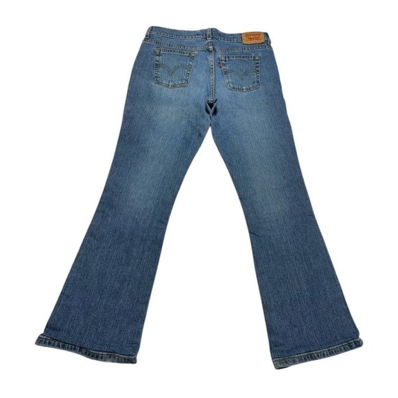 Levi's 515 Bootcut Jeans Blue Size 6 - Picture 9 of 11
